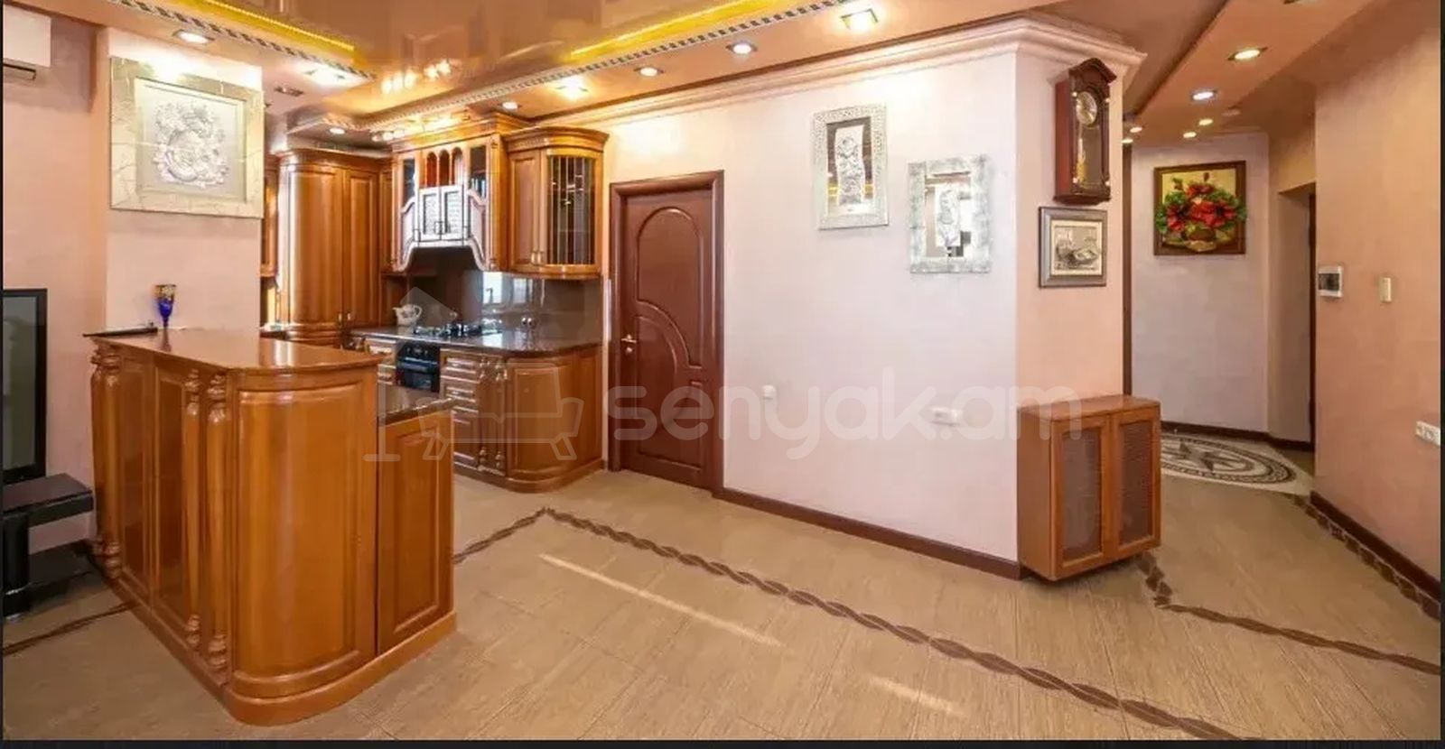 3 Սենյականոց Բնակարան Նորակառույցում, 99քմ, 9/13 հարկ, Կապիտալ Վերանորոգված