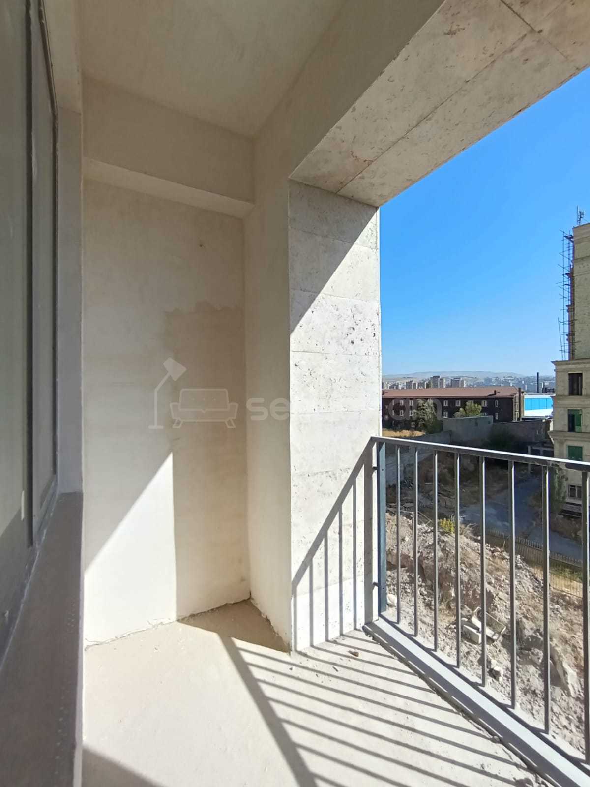 2 Սենյականոց Բնակարան Նորակառույց Քարե Շենքում, 50քմ, 5/16 հարկ, Զրոյական Վիճակում