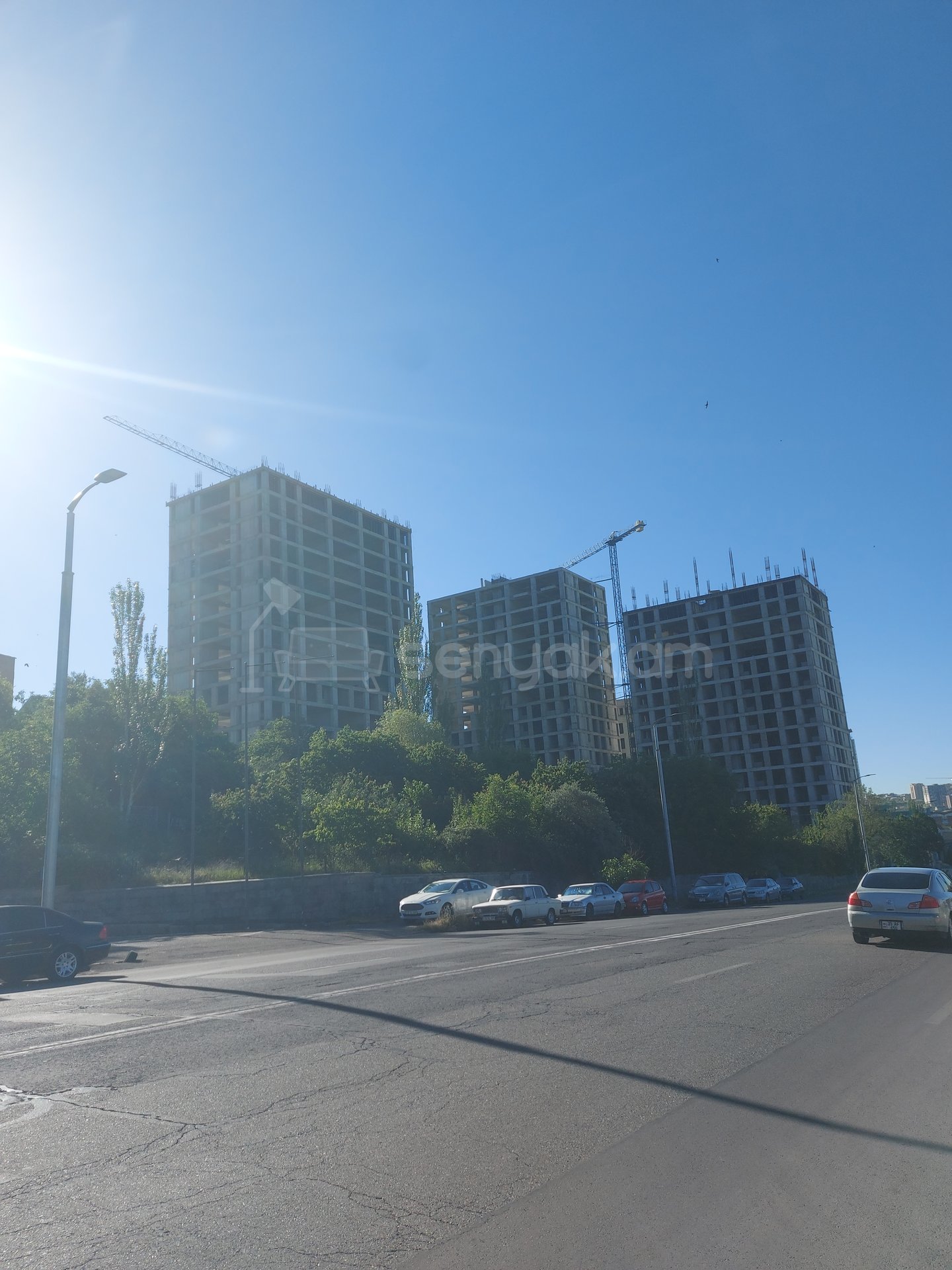 2 Սենյականոց Բնակարան Նորակառույց Քարե Շենքում, 50քմ, 5/16 հարկ, Զրոյական Վիճակում