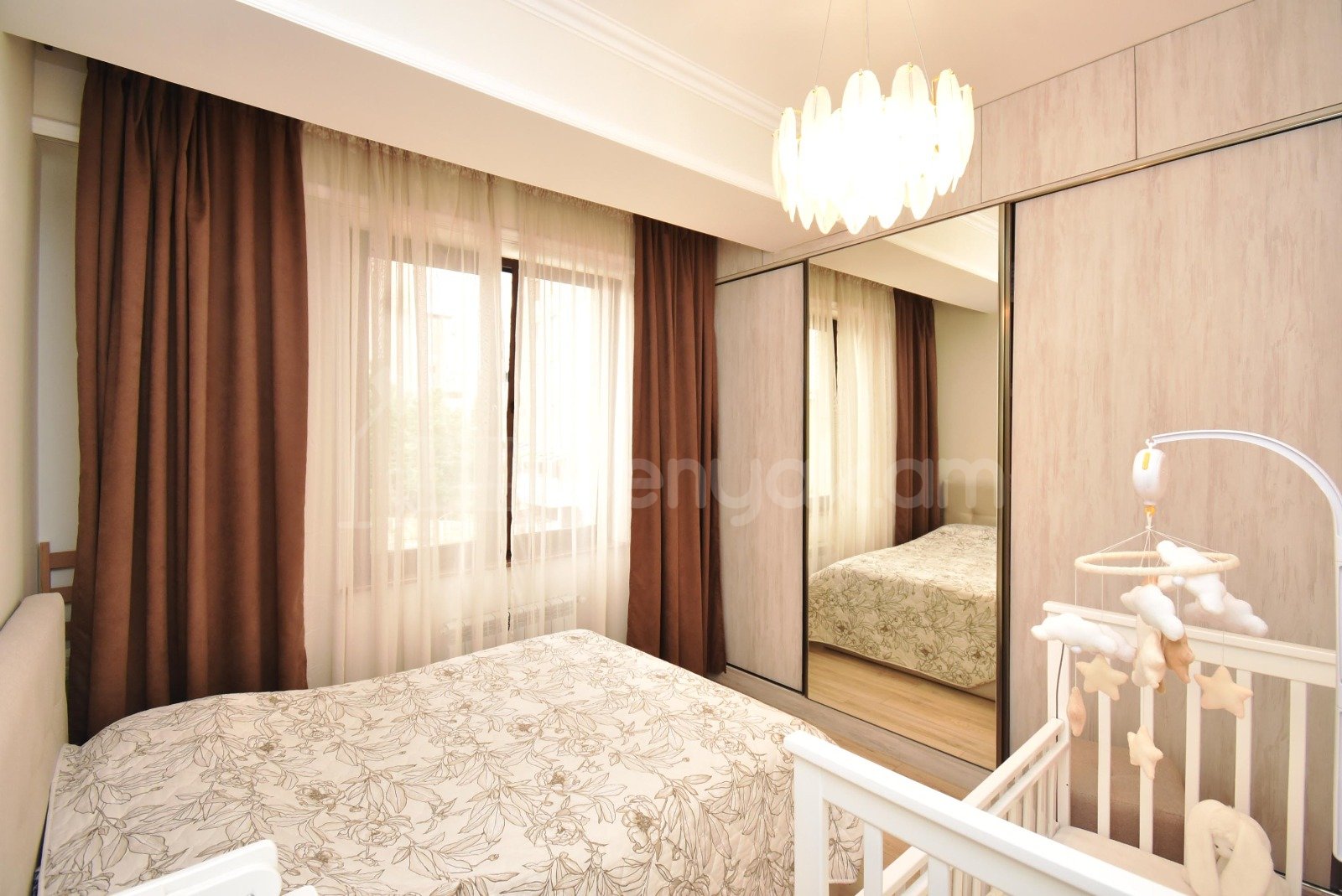 3 Սենյականոց Բնակարան Նորակառույցում, 72քմ, 3/8 հարկ, Կապիտալ Վերանորոգված, Կահավորված