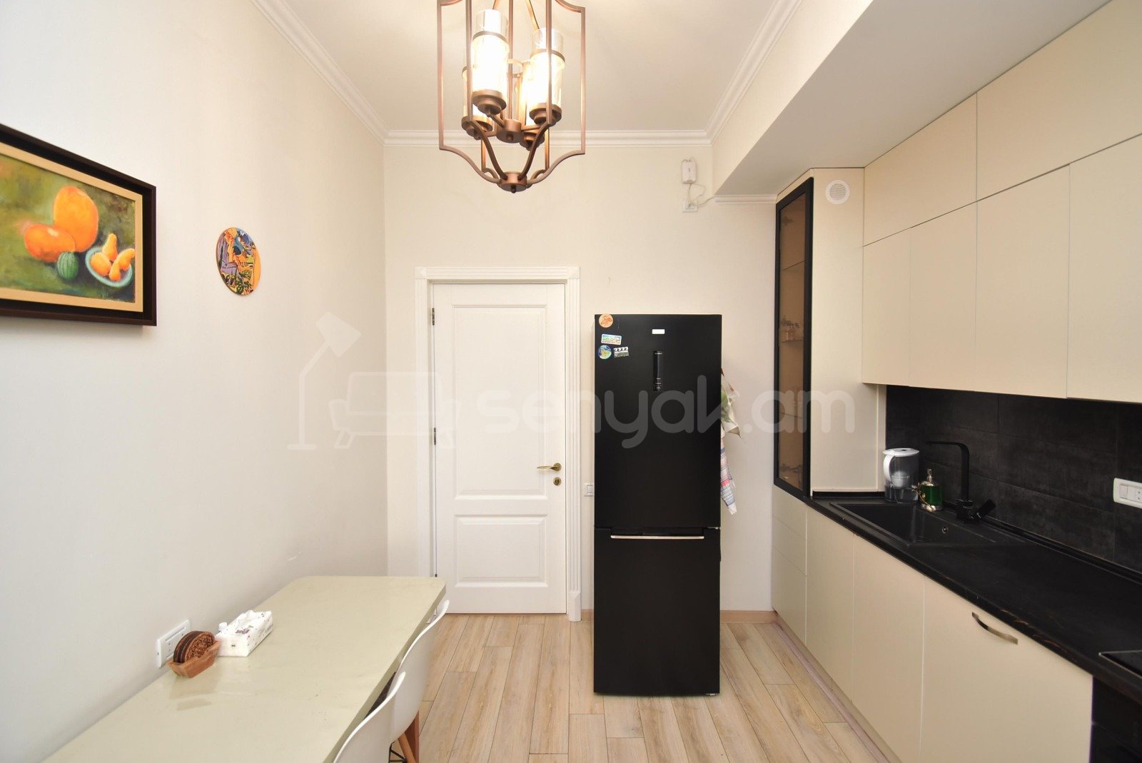 3 Սենյականոց Բնակարան Նորակառույցում, 72քմ, 3/8 հարկ, Կապիտալ Վերանորոգված, Կահավորված