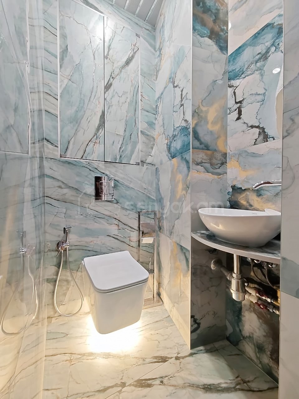 3 Սենյականոց Բնակարան, 89քմ, 8/16 հարկ, Կոսմետիկ Վերանորոգված