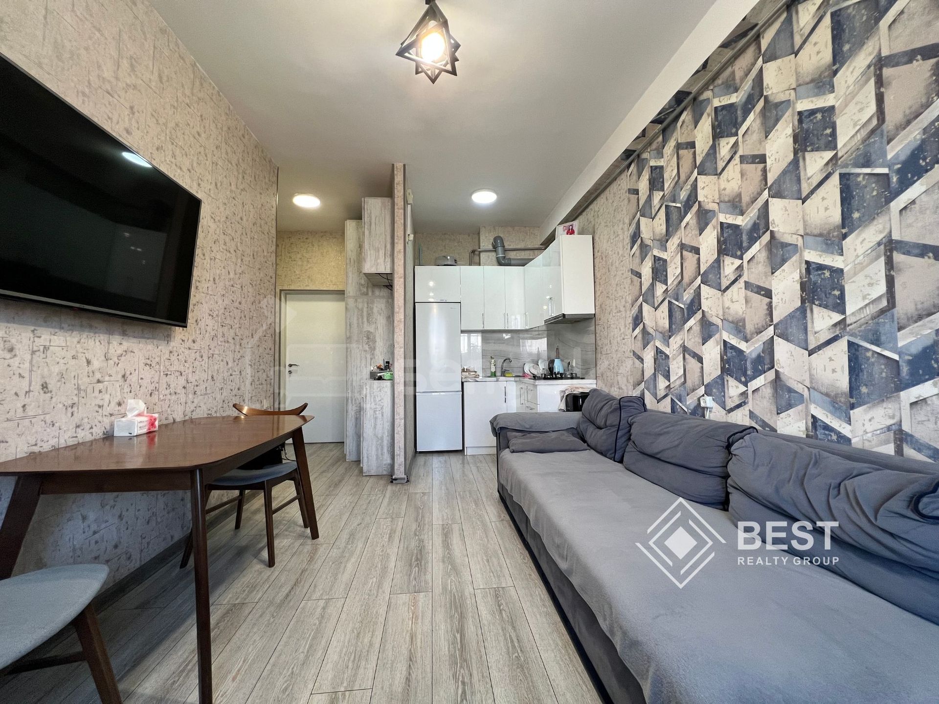 2 Սենյականոց Բնակարան Նորակառույցում, 36քմ, 2/12 հարկ, Կապիտալ Վերանորոգված