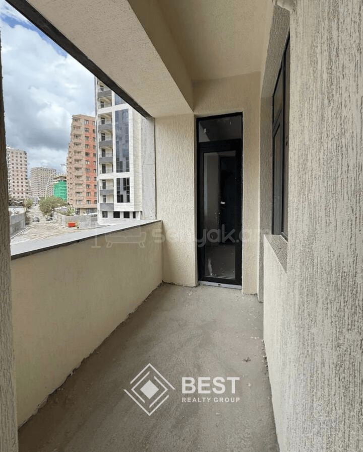 3 Սենյականոց Բնակարան Նորակառույցում, 65քմ, 3/15 հարկ, Զրոյական Վիճակում