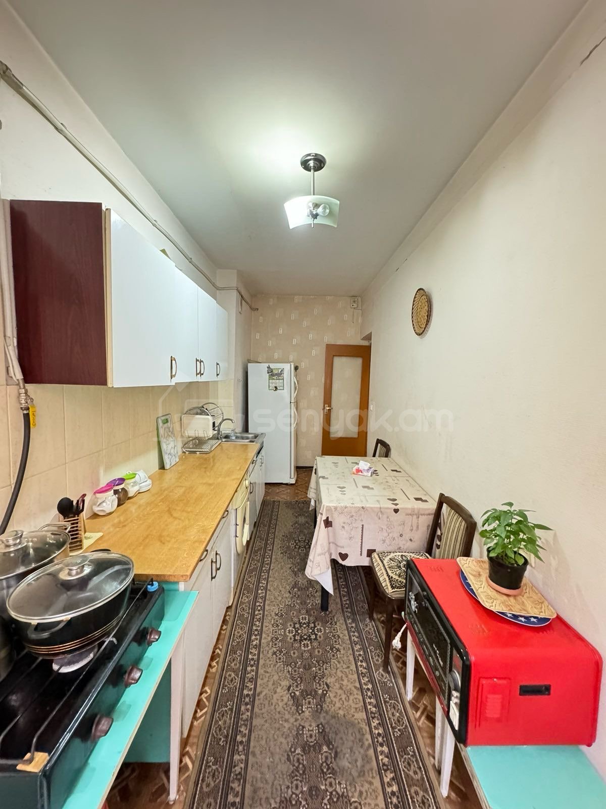 3 Սենյականոց Բնակարան, 74քմ, 2/9 հարկ, Նորմալ Վիճակում