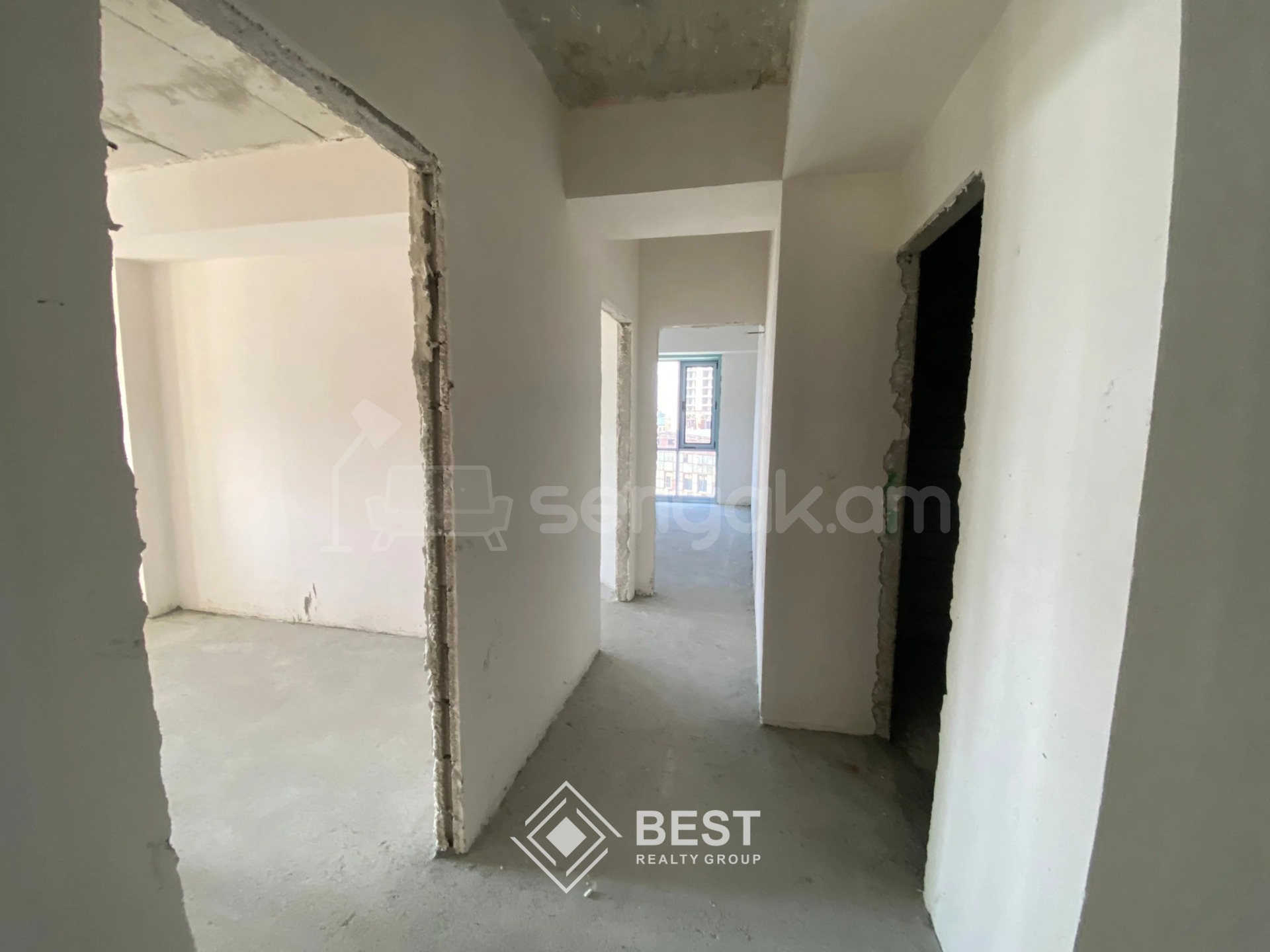 4 Սենյականոց Բնակարան Նորակառույցում, 127քմ, 6/14 հարկ, Զրոյական Վիճակում