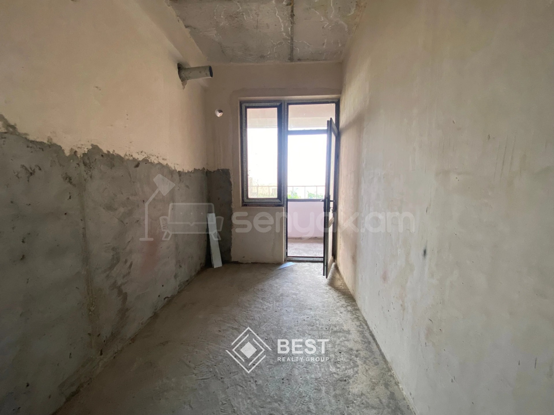 2 Սենյականոց Բնակարան Նորակառույցում, 66քմ, 12/12 հարկ, Զրոյական Վիճակում