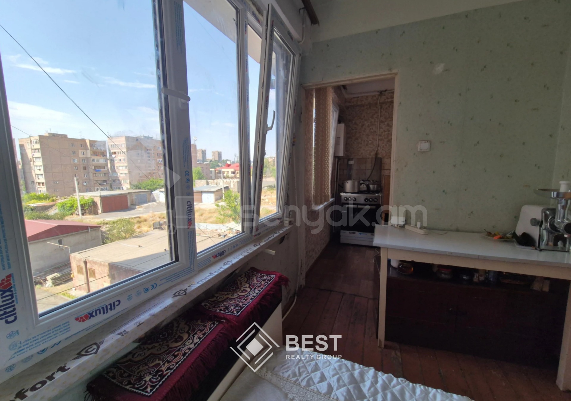 2 Սենյականոց Բնակարան, 46քմ, 6/9 հարկ, Կոսմետիկ Վերանորոգված