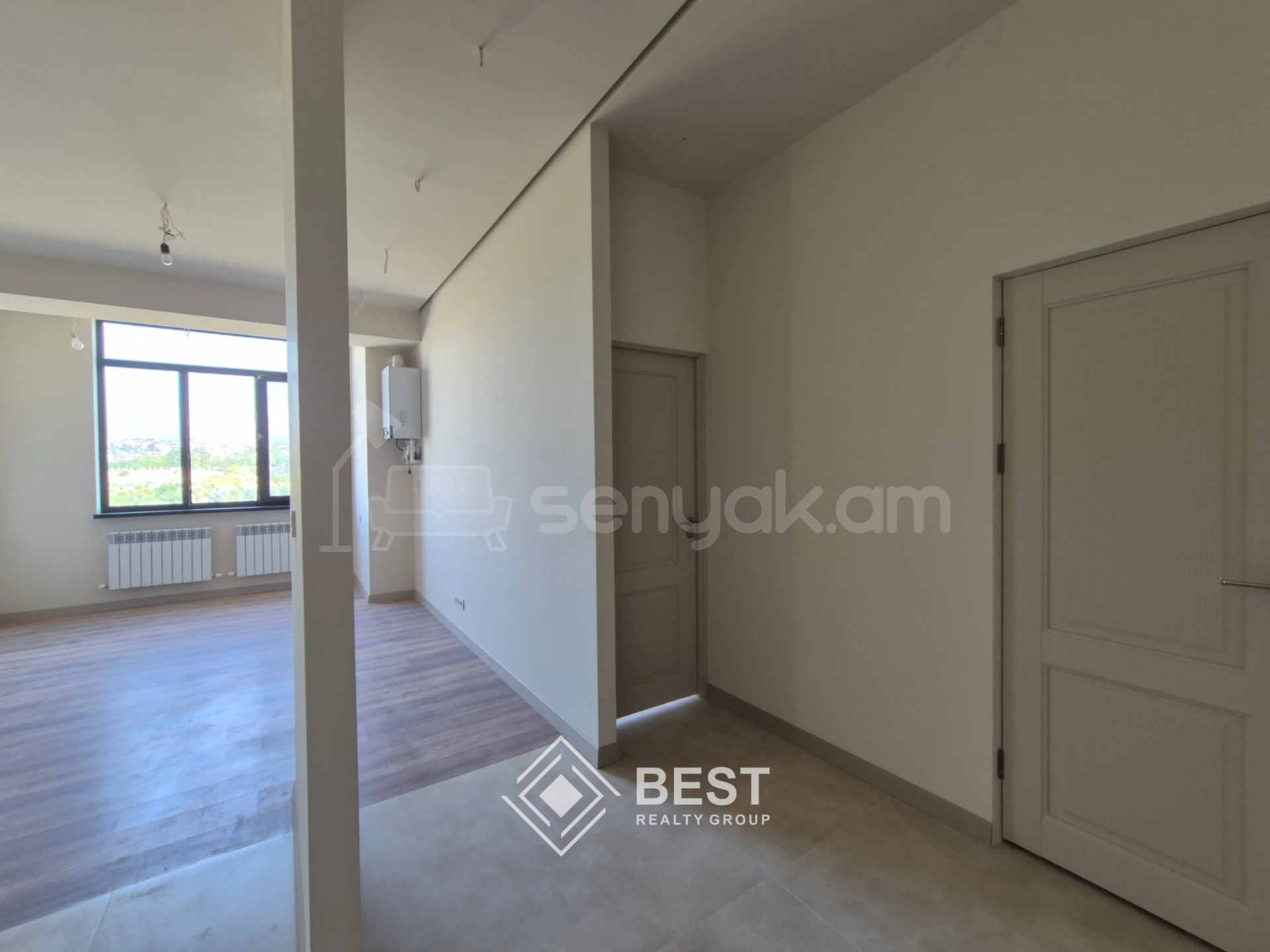 2 Սենյականոց Բնակարան Նորակառույցում, 55քմ, 10/11 հարկ, Կապիտալ Վերանորոգված