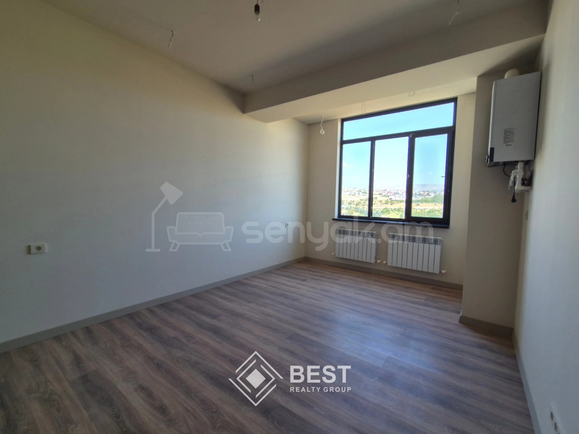 2 Սենյականոց Բնակարան Նորակառույցում, 55քմ, 10/11 հարկ, Կապիտալ Վերանորոգված