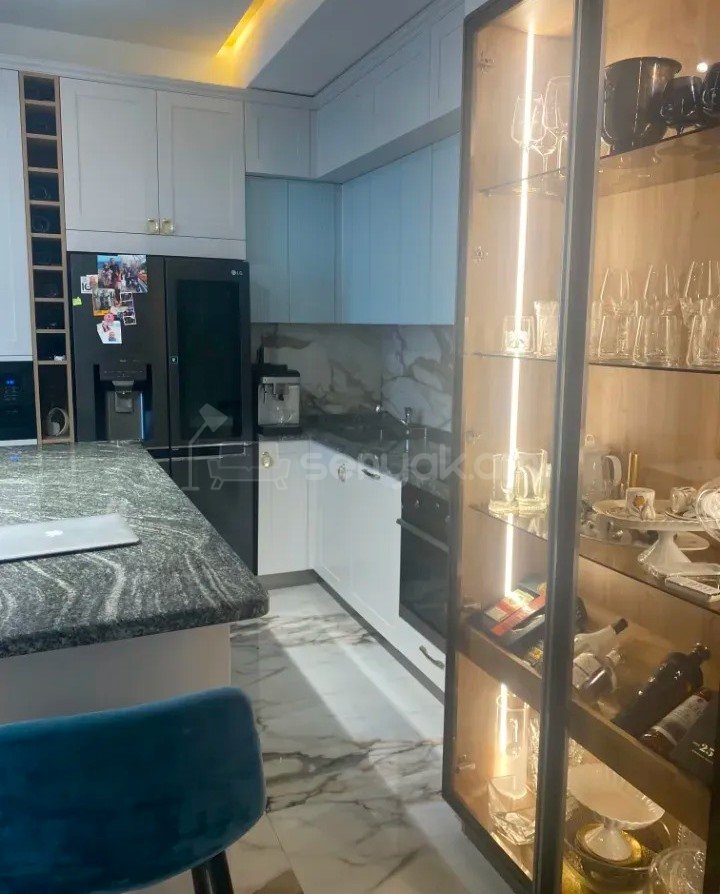 3 Սենյականոց Բնակարան Նորակառույցում, 80քմ, 2/8 հարկ, Դիզայներական Վերանորոգված