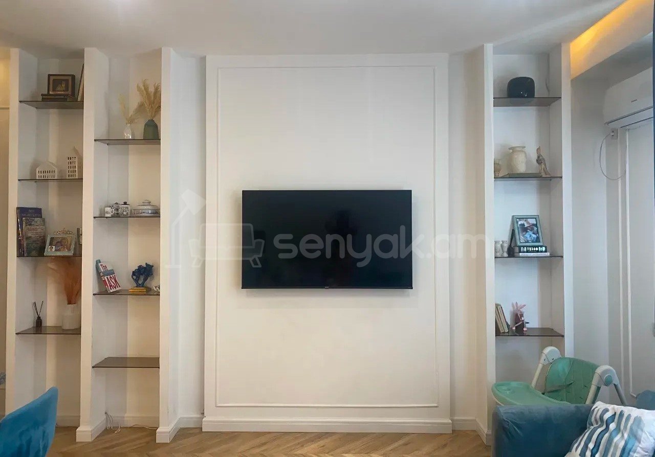 3 Սենյականոց Բնակարան Նորակառույցում, 80քմ, 2/8 հարկ, Դիզայներական Վերանորոգված