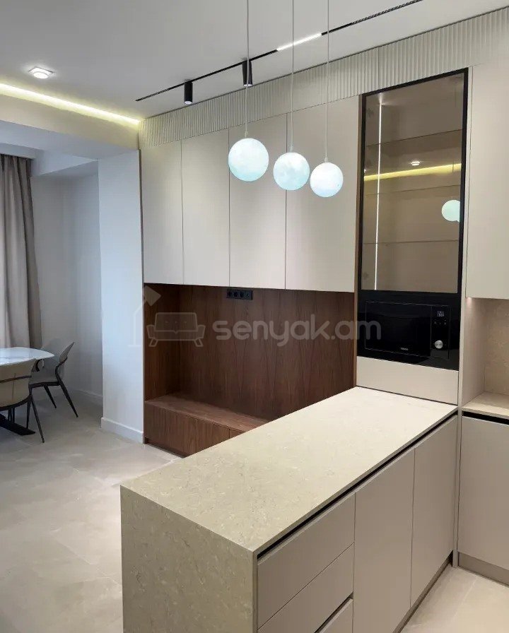 2 Սենյականոց Բնակարան Նորակառույցում, 54քմ, 13/18 հարկ, Դիզայներական Վերանորոգված