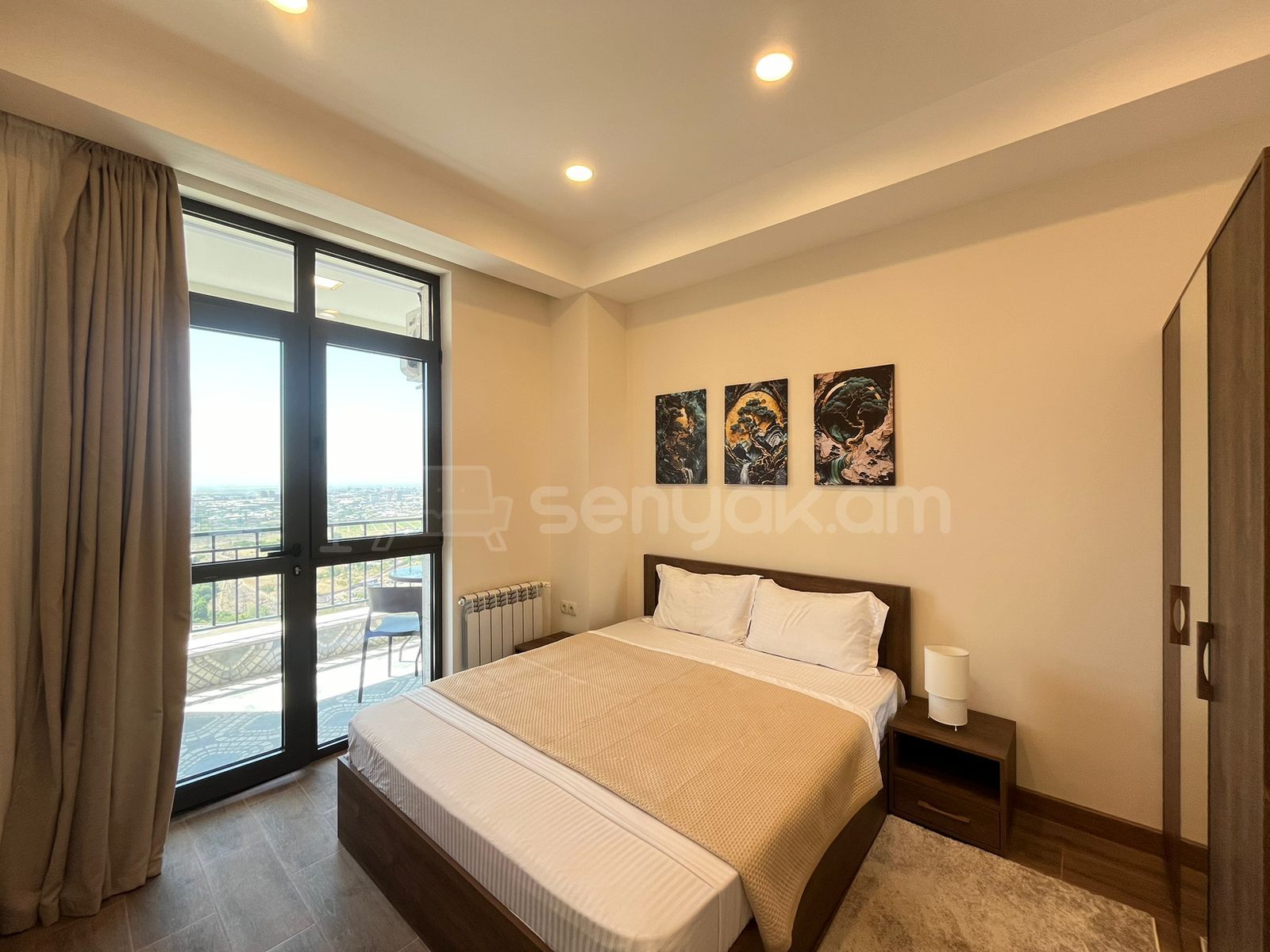 2 Սենյականոց Բնակարան Նորակառույցում, 57քմ, 16/18 հարկ, Կապիտալ Վերանորոգված, Կահավորված, Արևկող