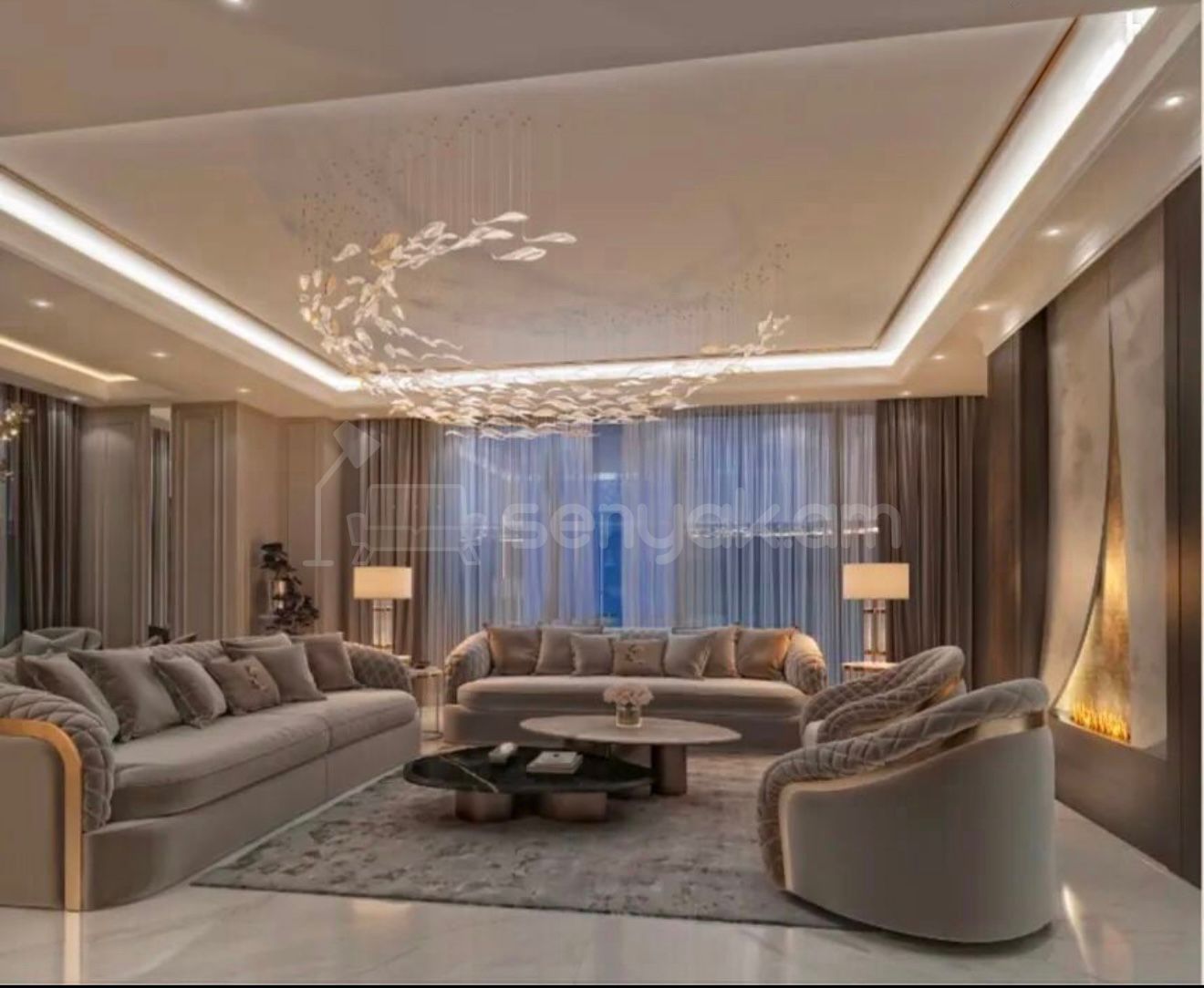 6 Սենյականոց Բնակարան, 500քմ, 10/10 հարկ, Դիզայներական Վերանորոգված