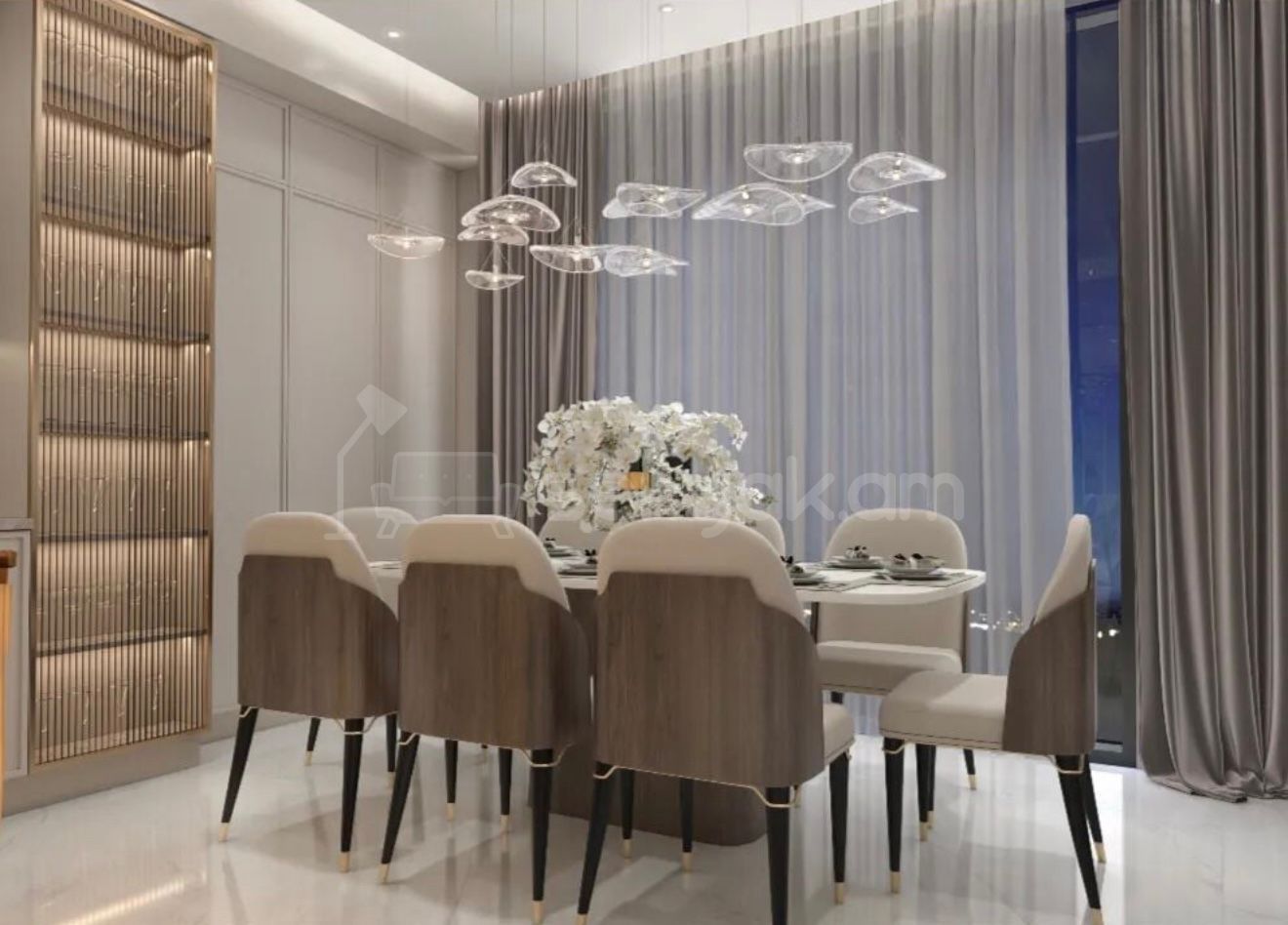 6 Սենյականոց Բնակարան, 500քմ, 10/10 հարկ, Դիզայներական Վերանորոգված