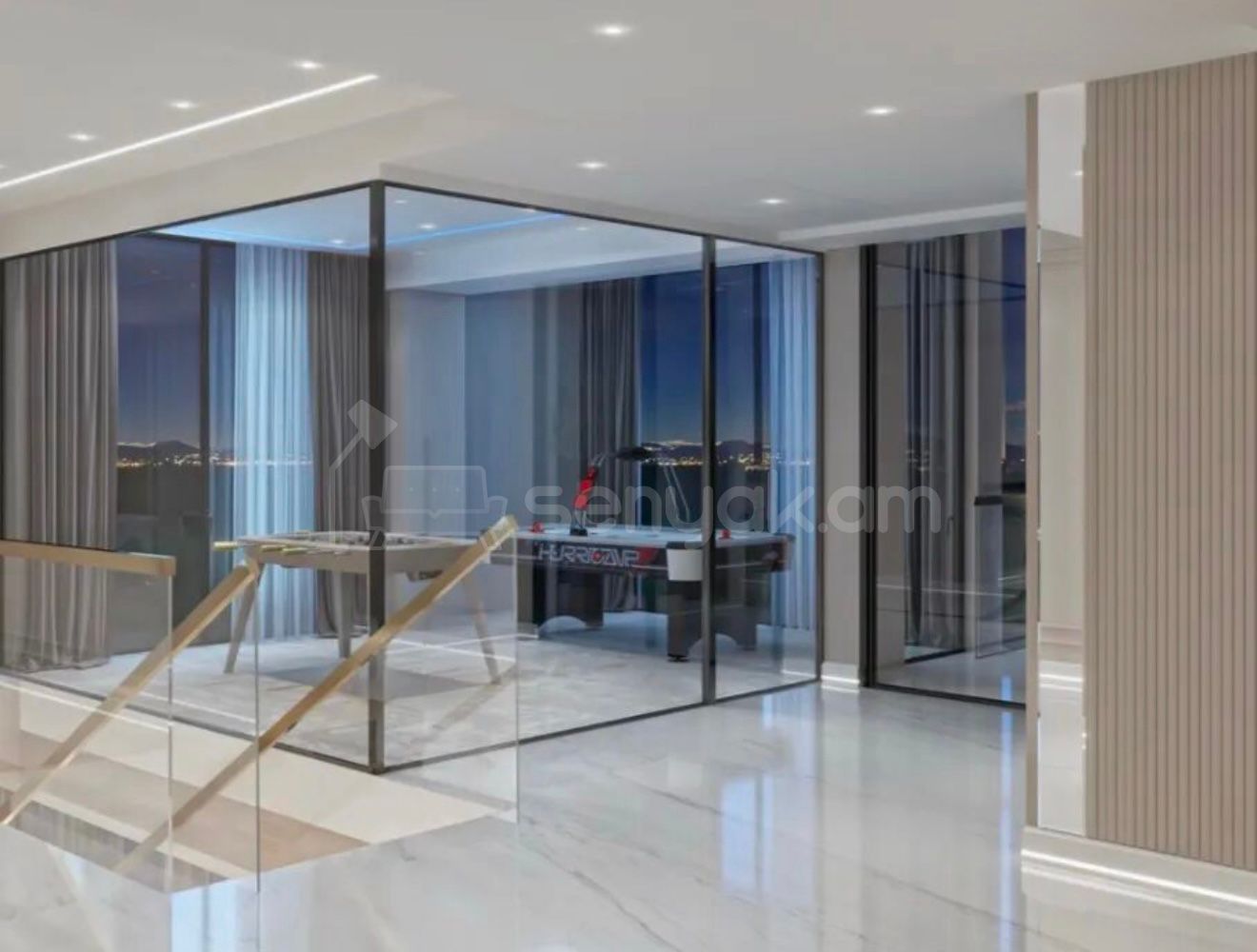 6 Սենյականոց Բնակարան, 500քմ, 10/10 հարկ, Դիզայներական Վերանորոգված