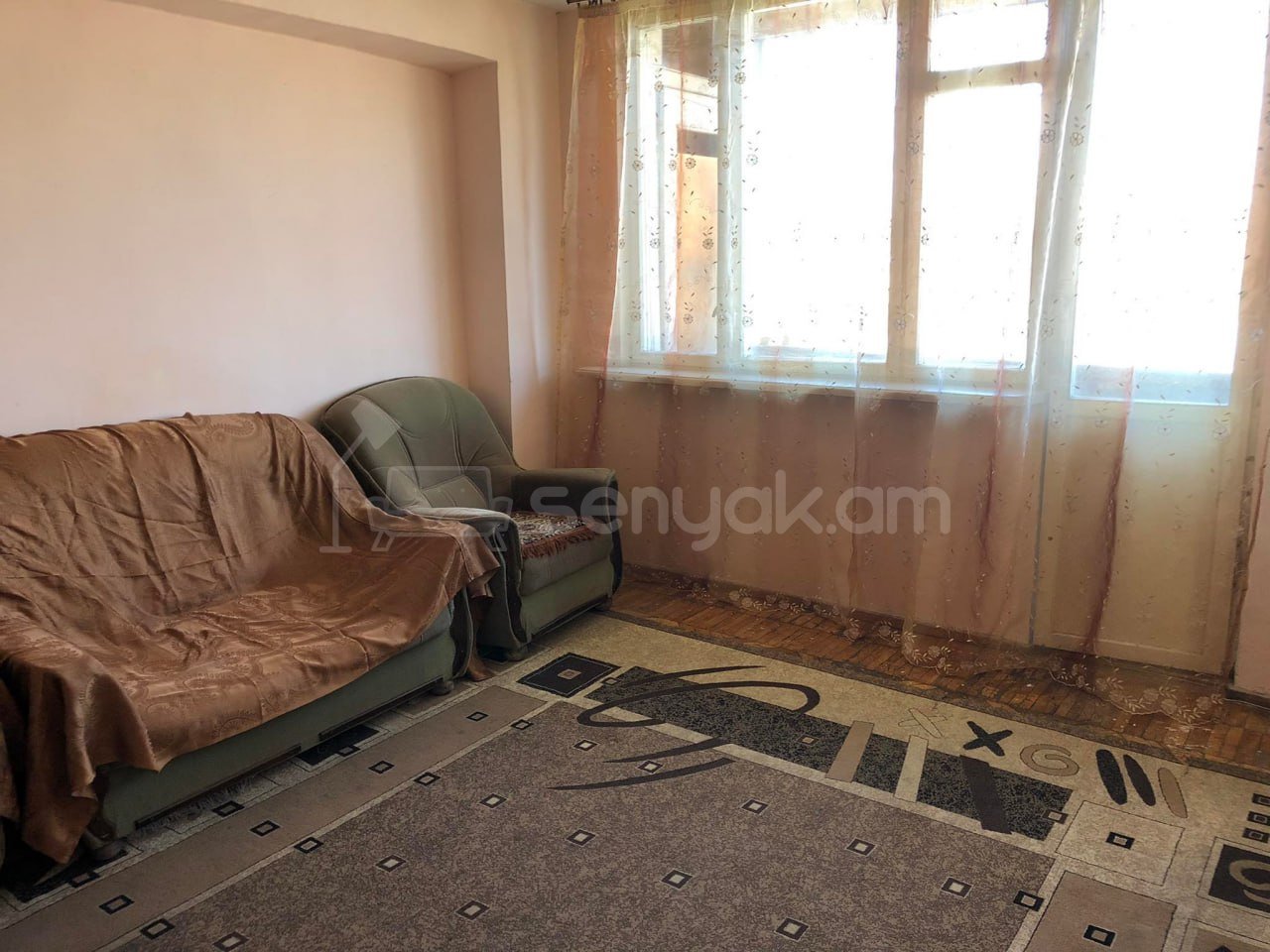 1 Սենյականոց Բնակարան, 43քմ, 8/9 հարկ, Նորմալ Վիճակում