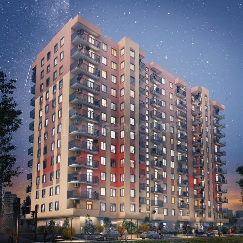 2 Սենյականոց Բնակարան, 53քմ, 10/13 հարկ, Զրոյական Վիճակում