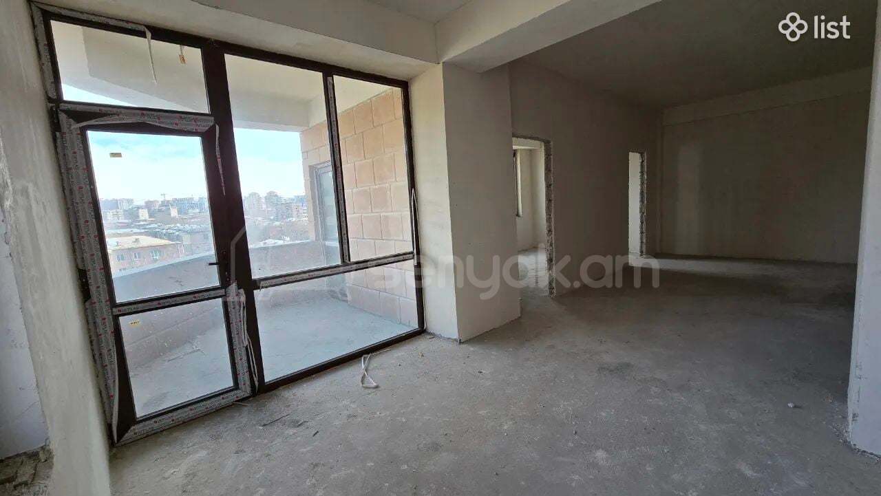 3 Սենյականոց Բնակարան Նորակառույցում, 79քմ, 8/15 հարկ, Զրոյական Վիճակում