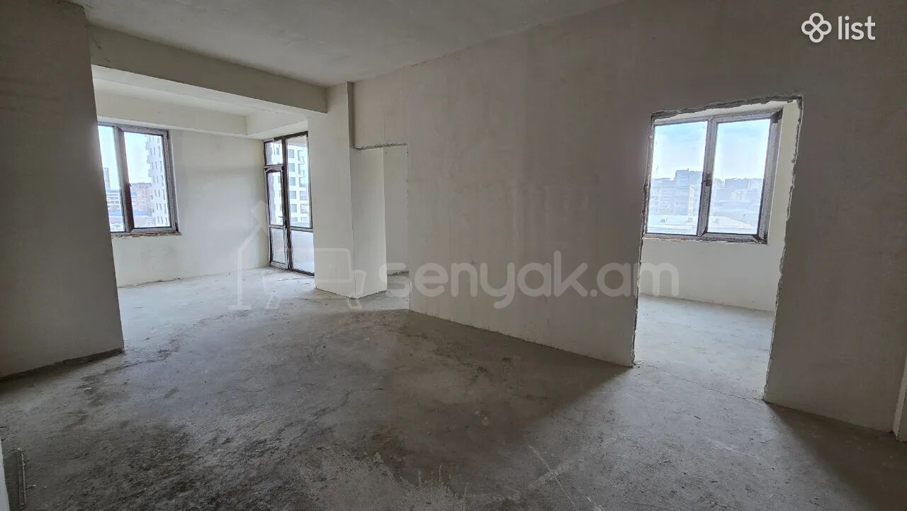 3 Սենյականոց Բնակարան Նորակառույցում, 79քմ, 8/15 հարկ, Զրոյական Վիճակում