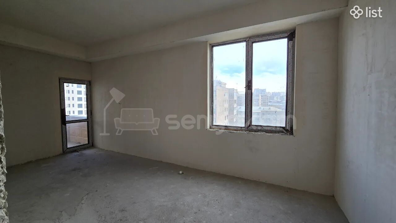 3 Սենյականոց Բնակարան Նորակառույցում, 79քմ, 8/15 հարկ, Զրոյական Վիճակում