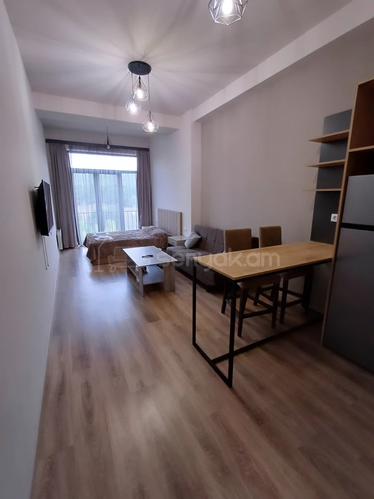 1 Սենյականոց Բնակարան Նորակառույցում, 31քմ, 6/12 հարկ, Դիզայներական Վերանորոգված