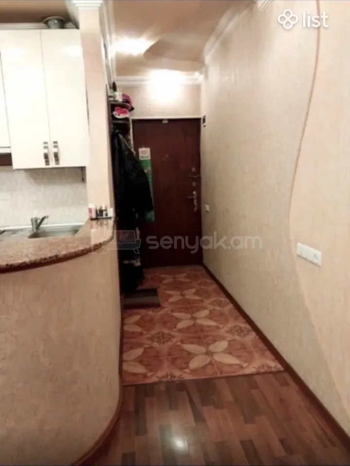 1 Սենյականոց Բնակարան Քարե Շենքում, 52քմ, 4/9 հարկ, Նորմալ Վիճակում, Կահավորված