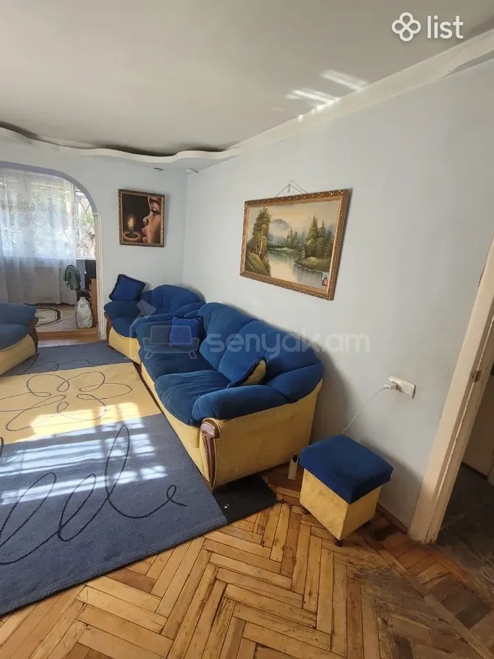 2 Սենյականոց Բնակարան Քարե Շենքում, 56քմ, 4/9 հարկ, Նորմալ Վիճակում, Կահավորված