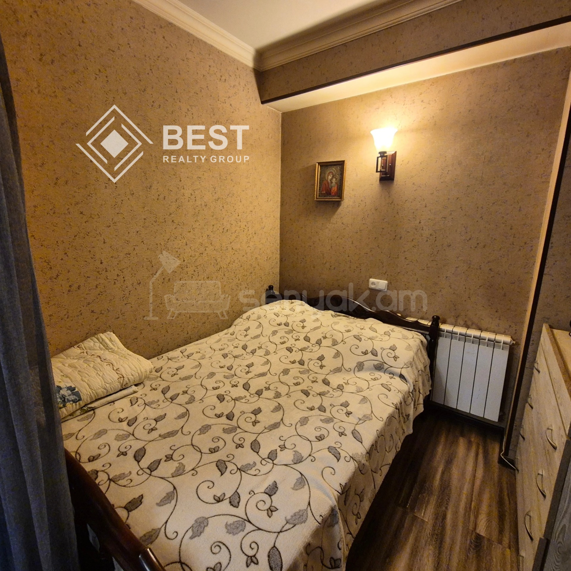 1 Սենյականոց Բնակարան, 50քմ, 1/9 հարկ, Կապիտալ Վերանորոգված