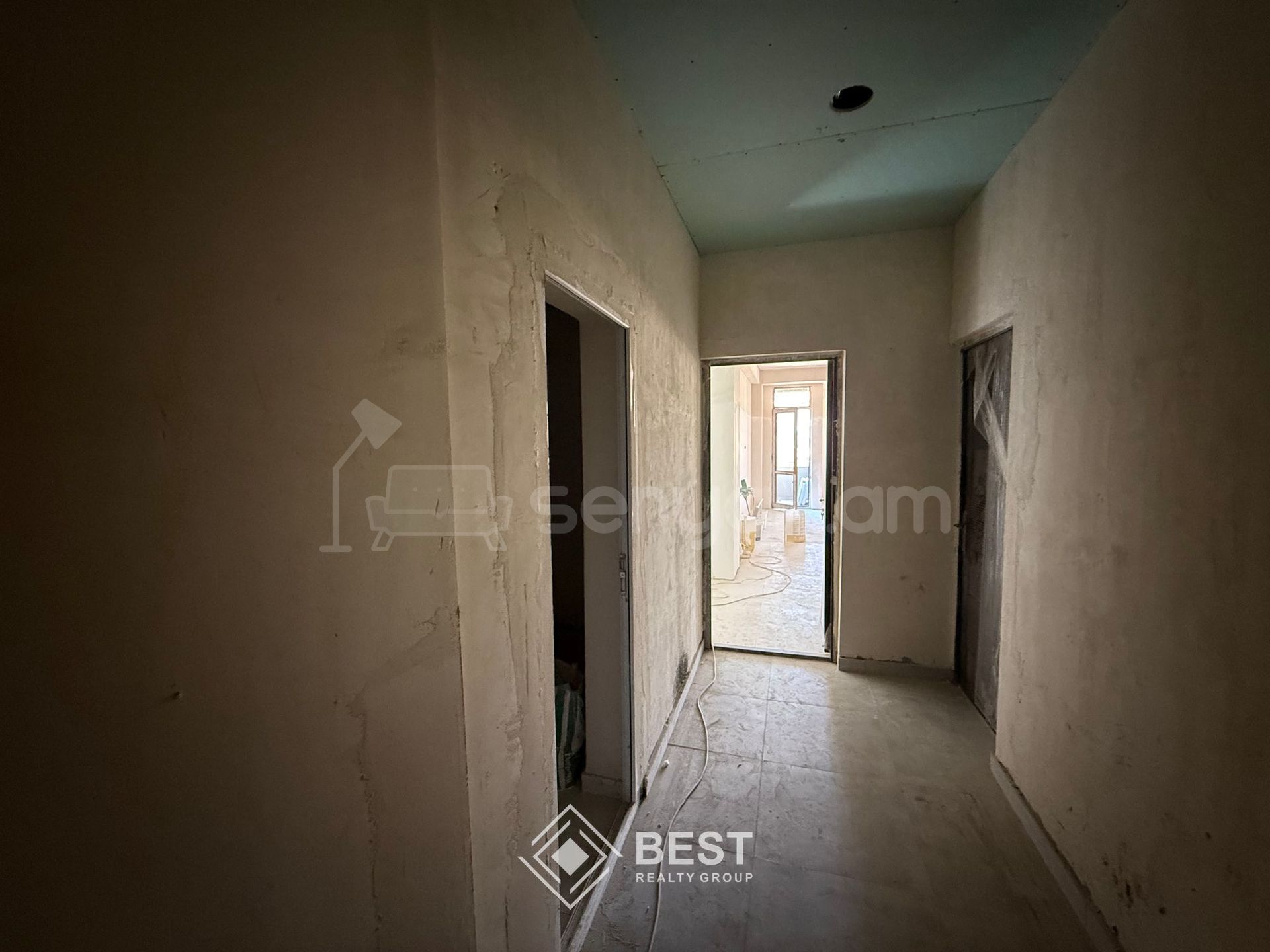 3 Սենյականոց Բնակարան Նորակառույցում, 74քմ, 5/8 հարկ, Զրոյական Վիճակում