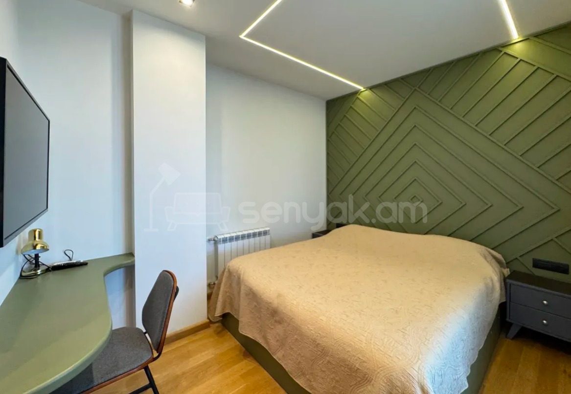 3 Սենյականոց Բնակարան Նորակառույցում, 121քմ, 8/9 հարկ, Դիզայներական Վերանորոգված, Կահավորված, Արևկող