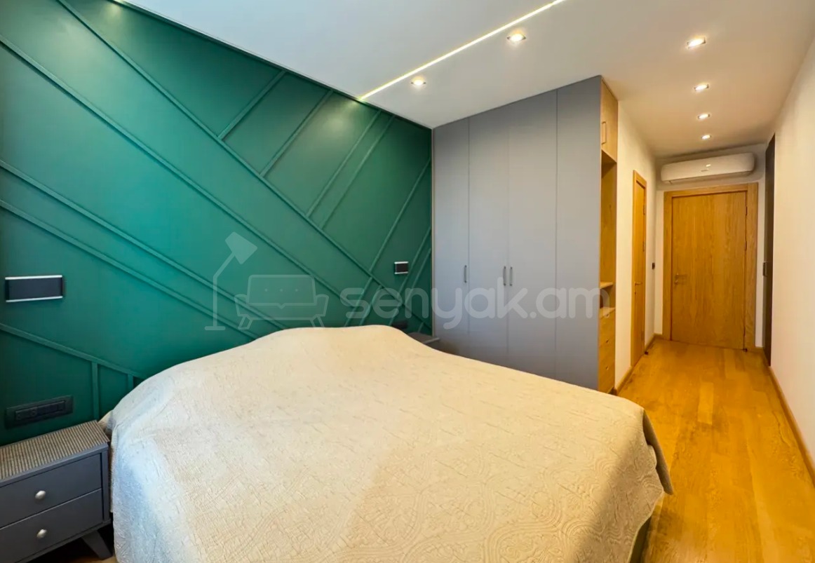 3 Սենյականոց Բնակարան Նորակառույցում, 121քմ, 8/9 հարկ, Դիզայներական Վերանորոգված, Կահավորված, Արևկող