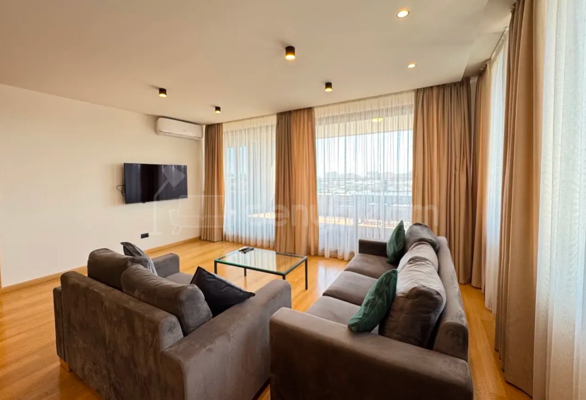 3 Սենյականոց Բնակարան Նորակառույցում, 121քմ, 8/9 հարկ, Դիզայներական Վերանորոգված, Կահավորված, Արևկող