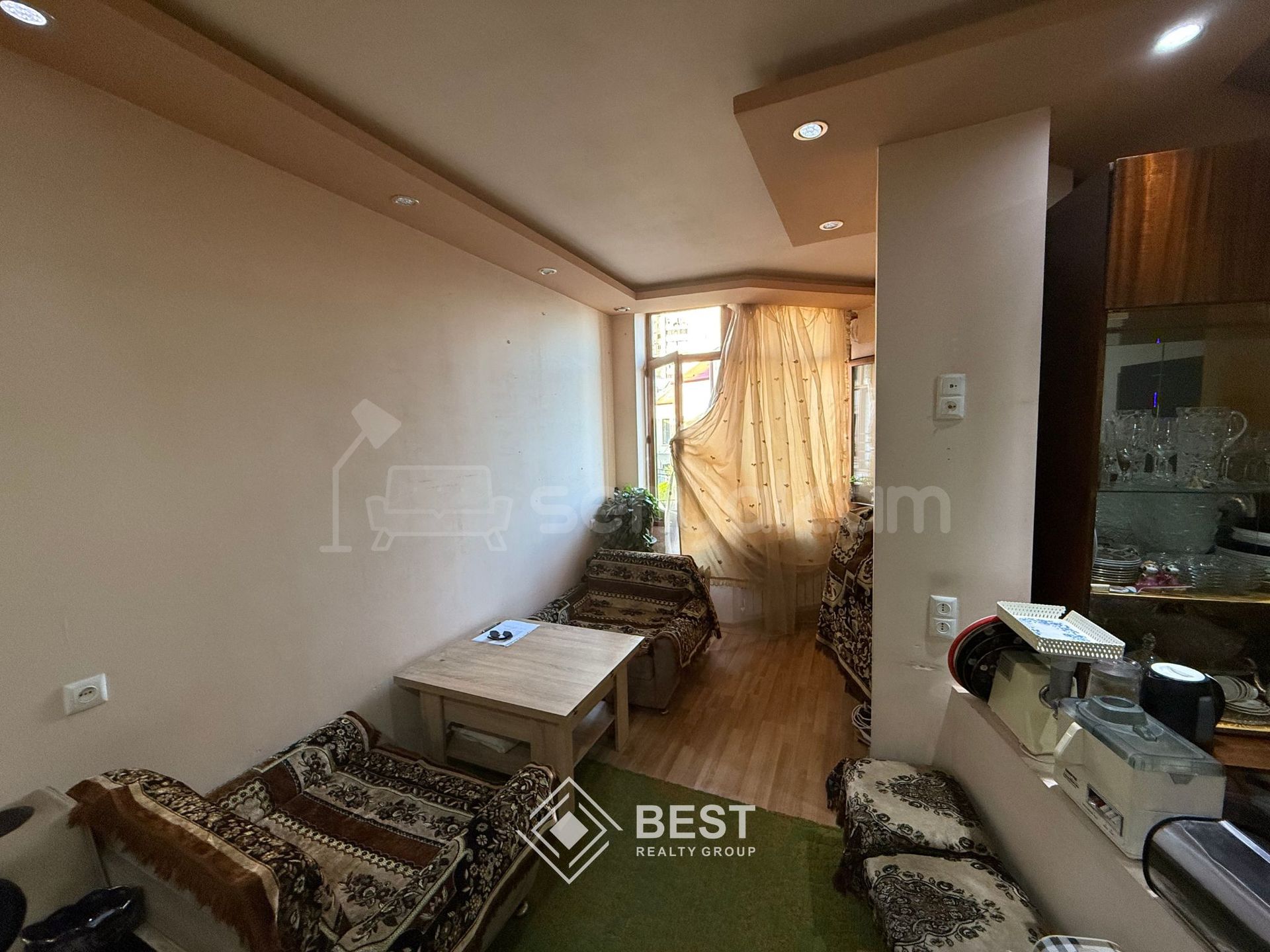 2 Սենյականոց Բնակարան Նորակառույց Քարե Շենքում, 52քմ, 3/7 հարկ, Կապիտալ Վերանորոգված