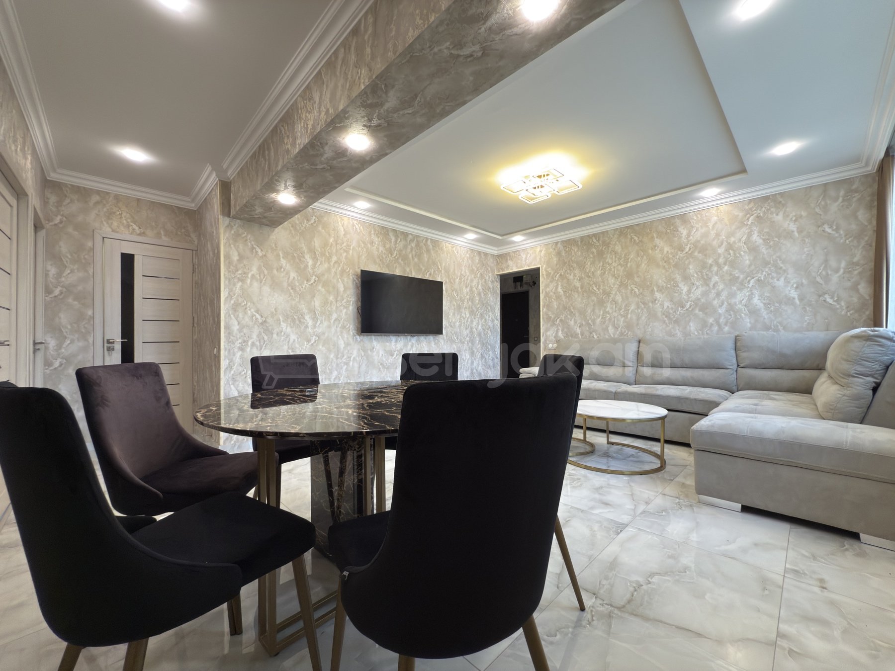 3 Սենյականոց Բնակարան, 80քմ, 4/9 հարկ, Դիզայներական Վերանորոգված