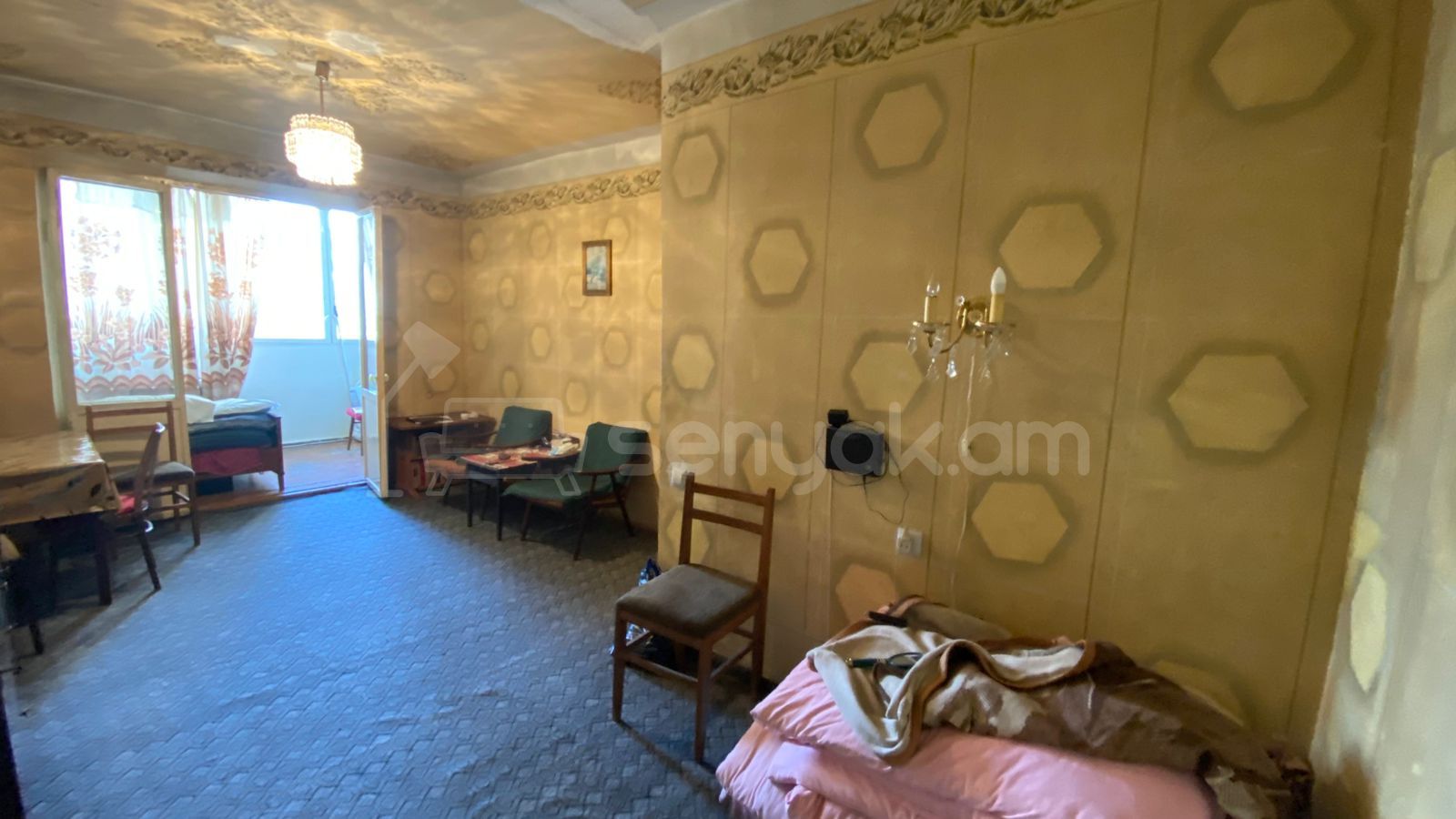 2 Սենյականոց Բնակարան, 41քմ, 2/9 հարկ, Պետական Վիճակում