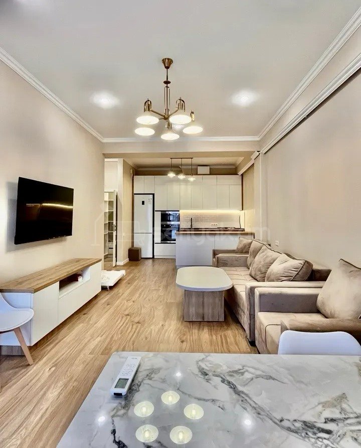 3 Սենյականոց Բնակարան Նորակառույցում, 74քմ, 7/18 հարկ, Կապիտալ Վերանորոգված