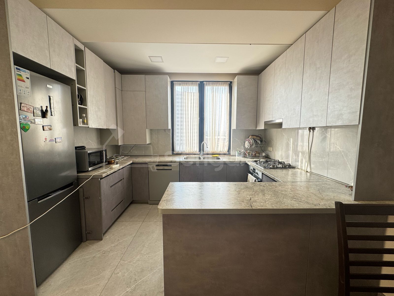 3 Սենյականոց Բնակարան Նորակառույցում, 80քմ, 6/12 հարկ, Կապիտալ Վերանորոգված