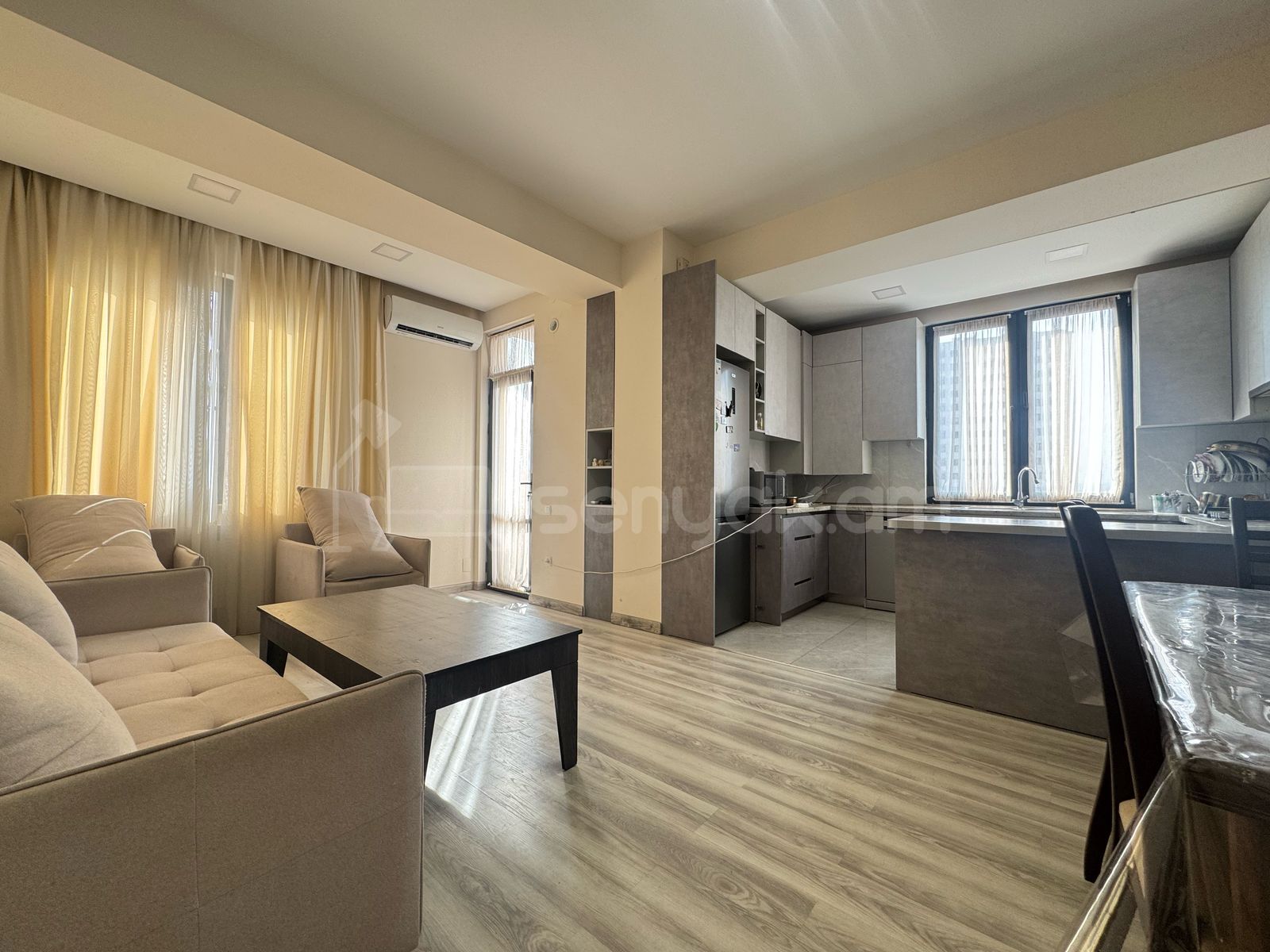 3 Սենյականոց Բնակարան Նորակառույցում, 80քմ, 6/12 հարկ, Կապիտալ Վերանորոգված