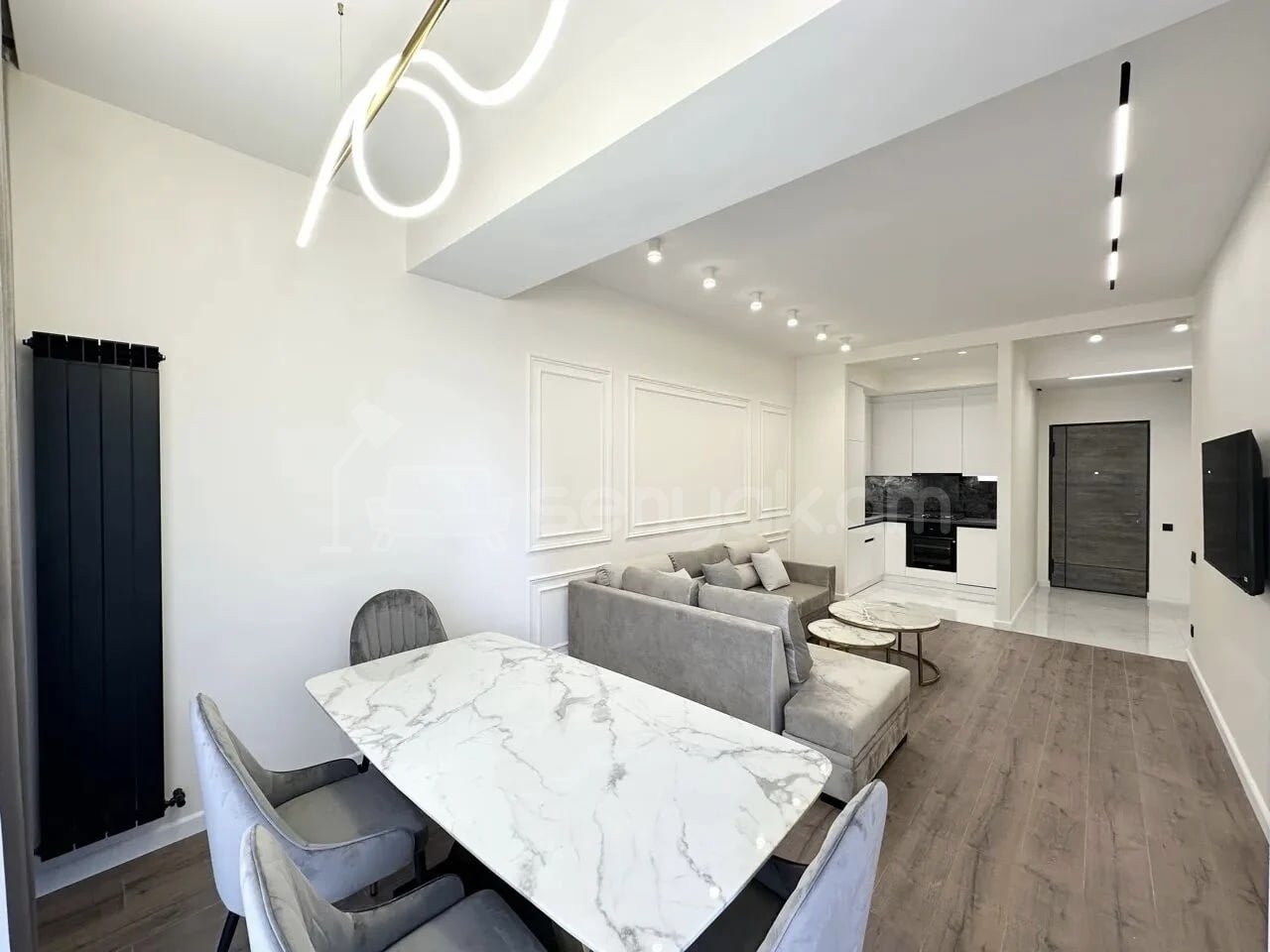 2 Սենյականոց Բնակարան Նորակառույցում, 52քմ, 5/16 հարկ, Կապիտալ Վերանորոգված