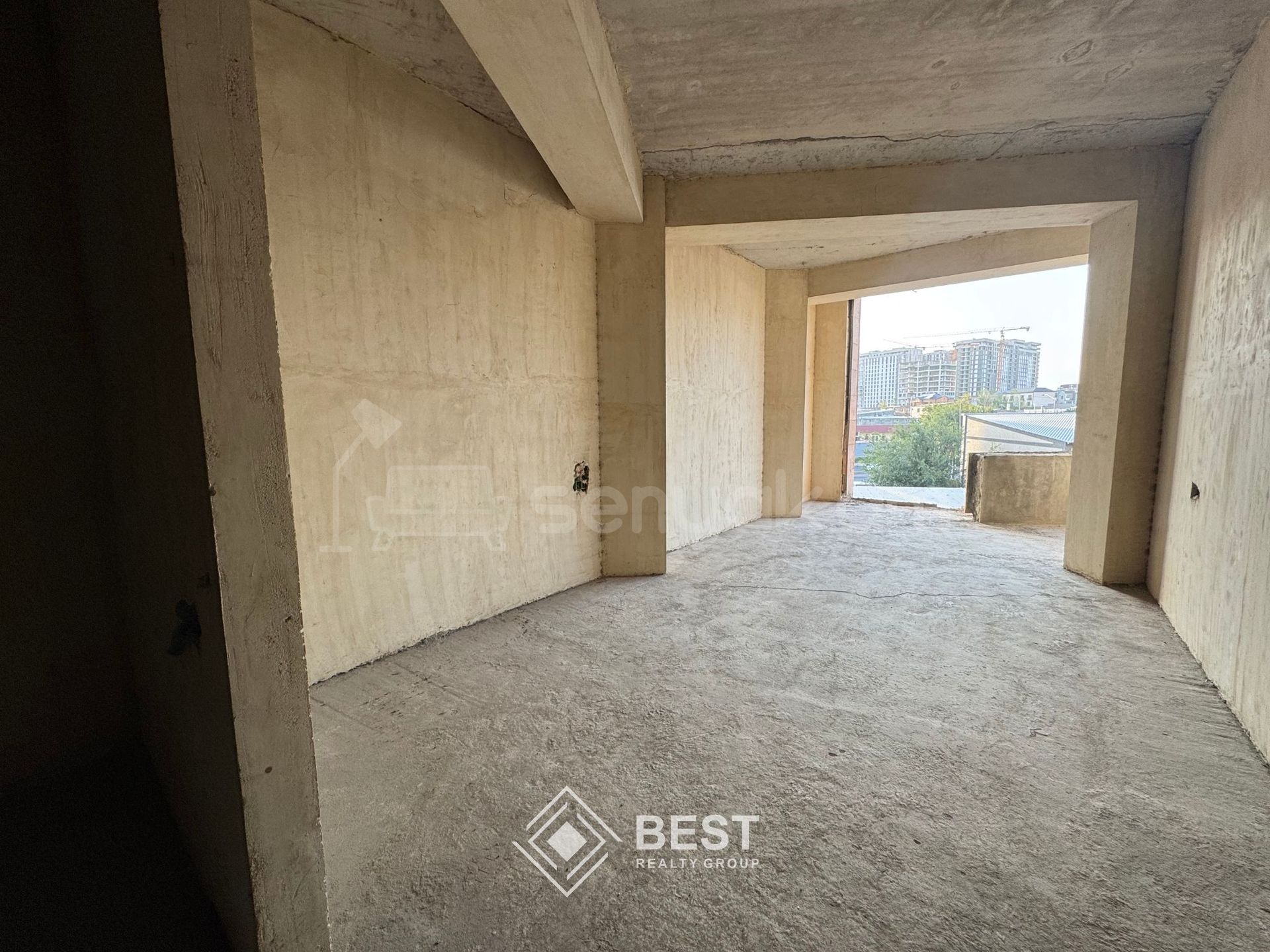 3 Սենյականոց Բնակարան Նորակառույցում, 103քմ, 4/12 հարկ, Զրոյական Վիճակում