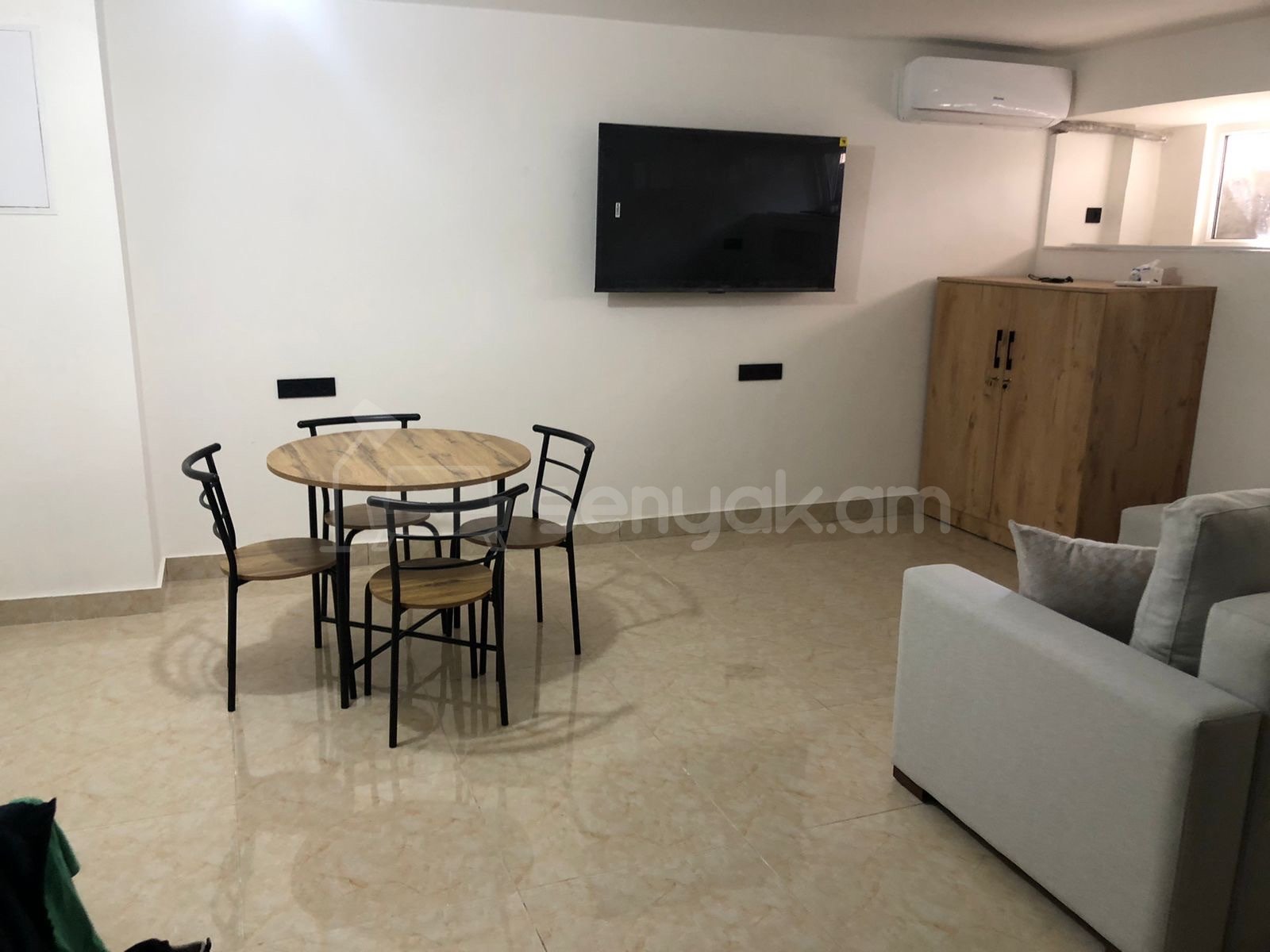 2 Սենյականոց Բնակարան, 34քմ, 1/2 հարկ, Դիզայներական Վերանորոգված