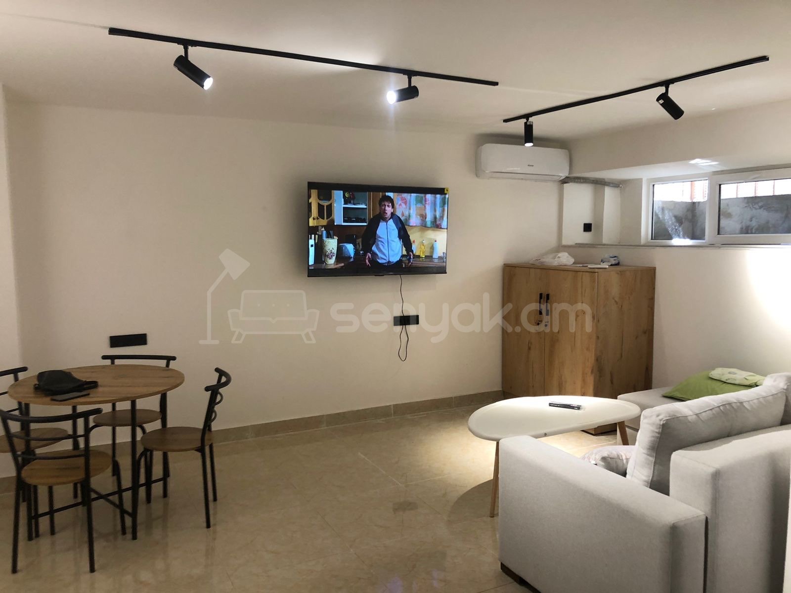 2 Սենյականոց Բնակարան, 34քմ, 1/2 հարկ, Դիզայներական Վերանորոգված