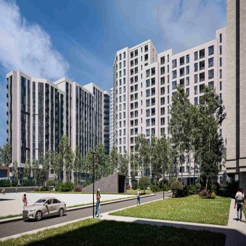 2 Սենյականոց Բնակարան Նորակառույցում, 69քմ, 14/16 հարկ, Զրոյական Վիճակում