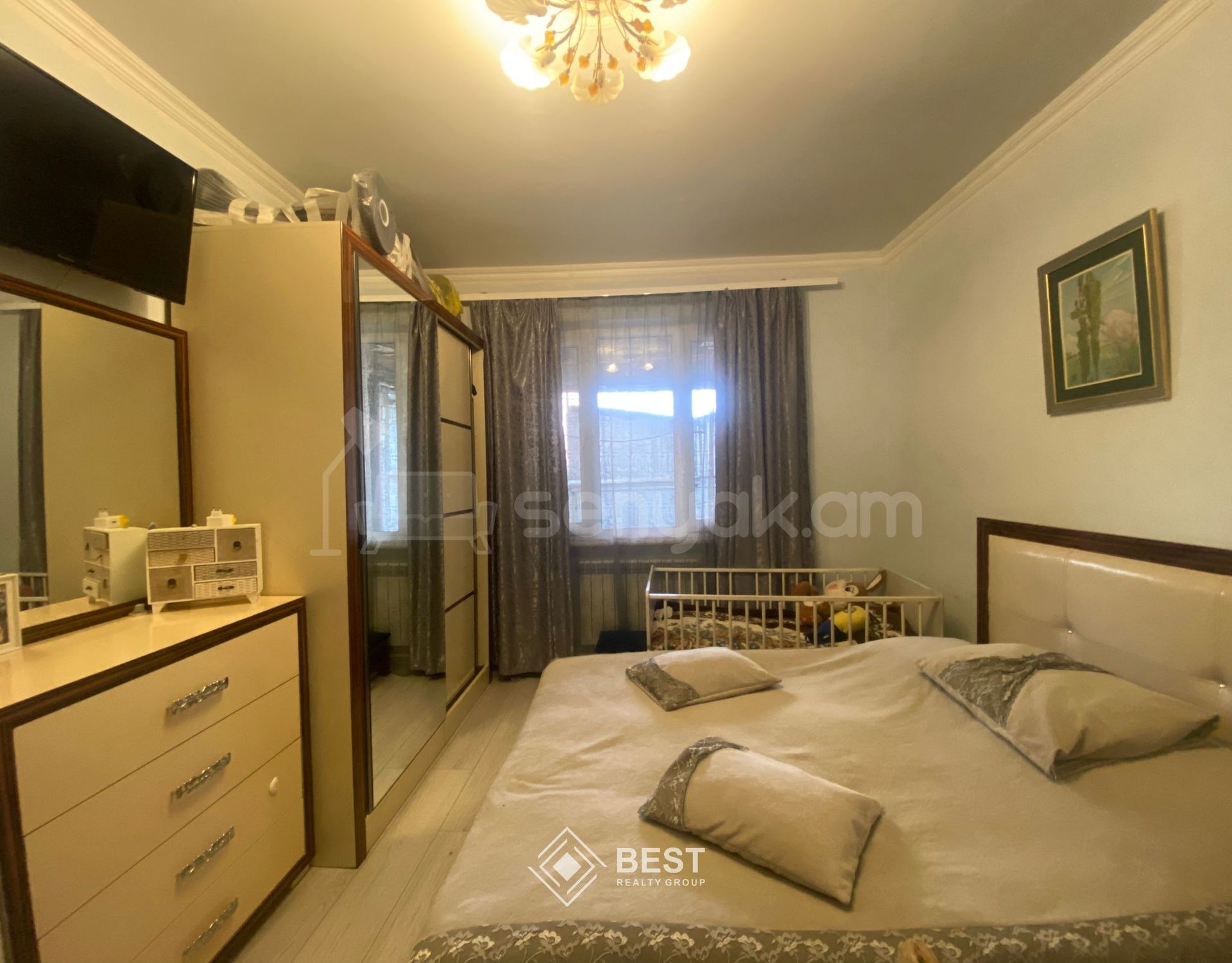 4 Սենյականոց Բնակարան, 60քմ, 1/5 հարկ, Կոսմետիկ Վերանորոգված