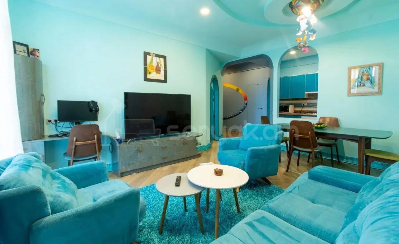 2 Սենյականոց Բնակարան, 73քմ, 6/15 հարկ, Դիզայներական Վերանորոգված, Կահավորված, Արևկող