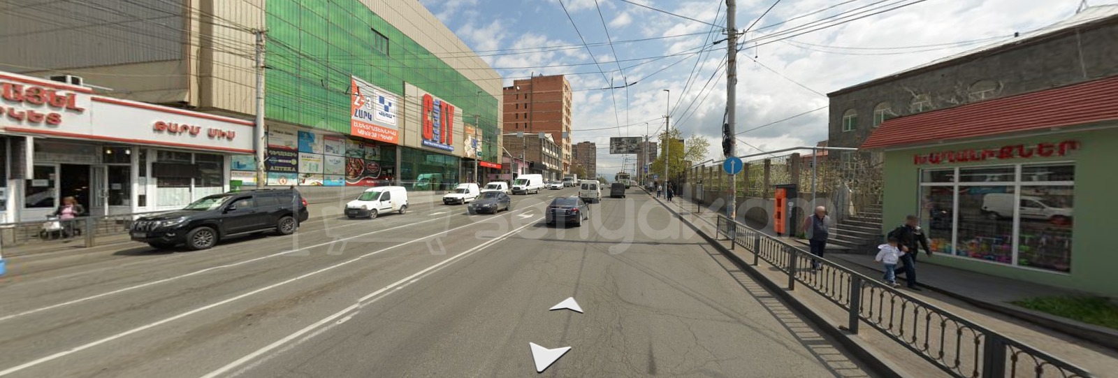 3 Սենյականոց Բնակարան Քարե Շենքում, 78քմ, 3/5 հարկ, Պետական Վիճակում