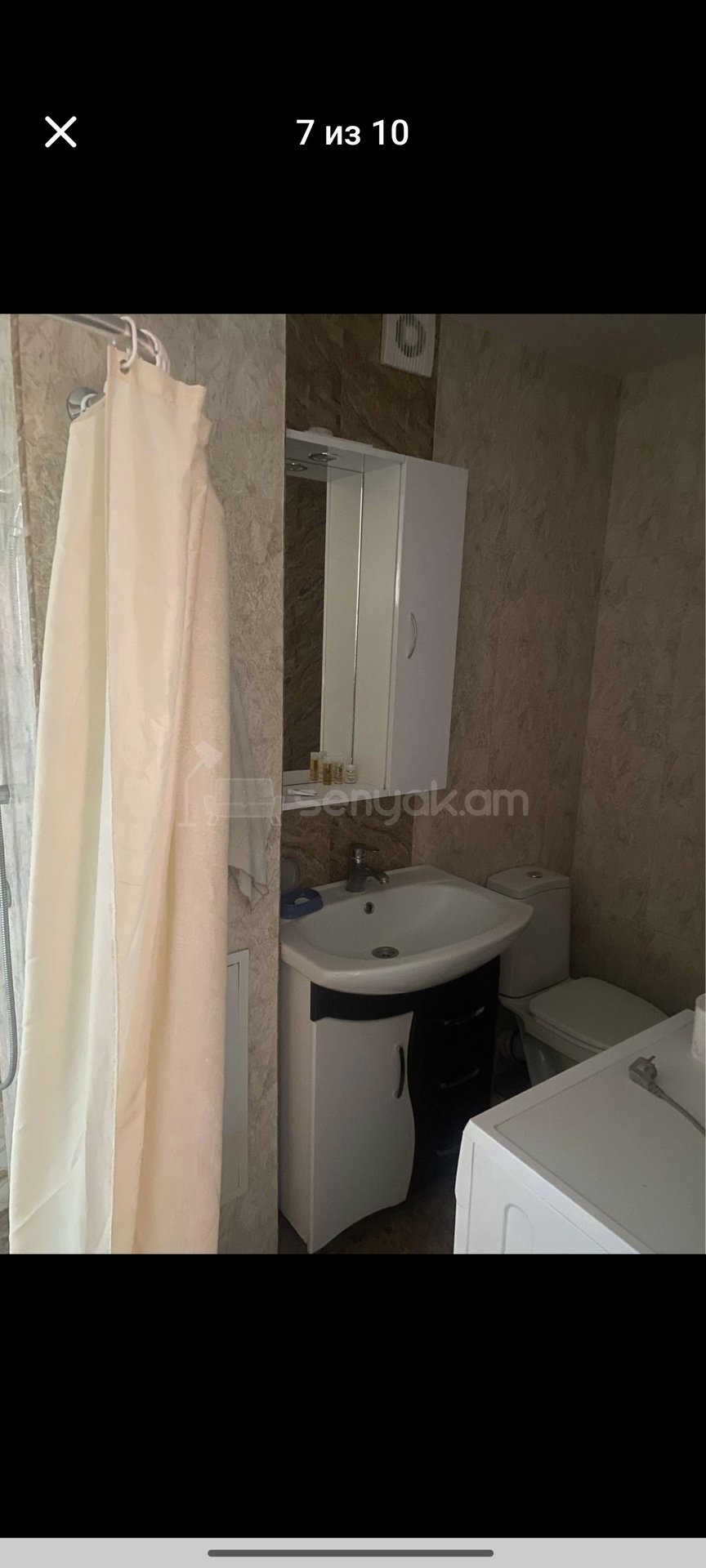 3 Սենյականոց Բնակարան, 78քմ, 7/16 հարկ, Նորմալ Վիճակում, Կահավորված, Արևկող