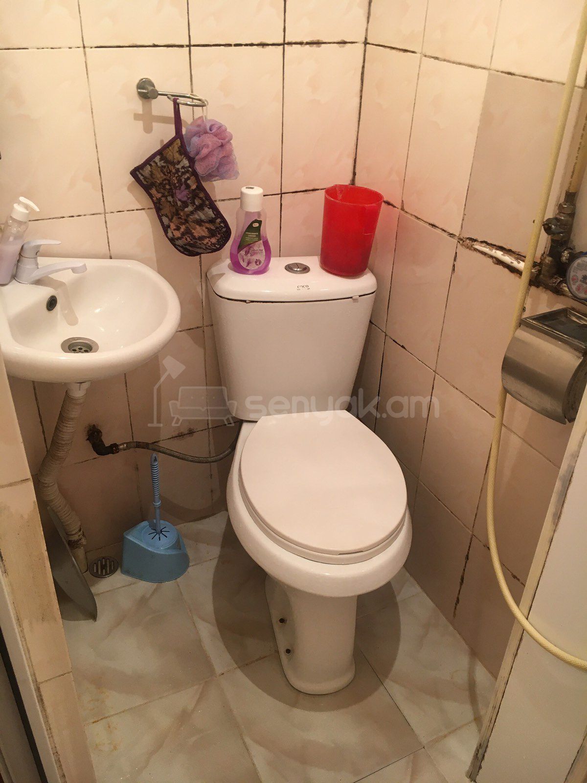 1 Սենյականոց Բնակարան Քարե Շենքում, 20քմ, 2/8 հարկ, Կոսմետիկ Վերանորոգված, Կահավորված, Արևկող